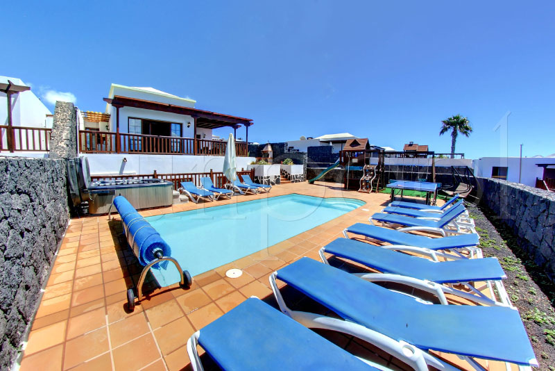 Villa Amina 43 - alquiler villa lanzarote piscina privada