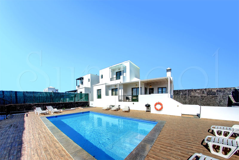 alquiler de villas en lanzarote con piscina privada, Villa Fonsa
