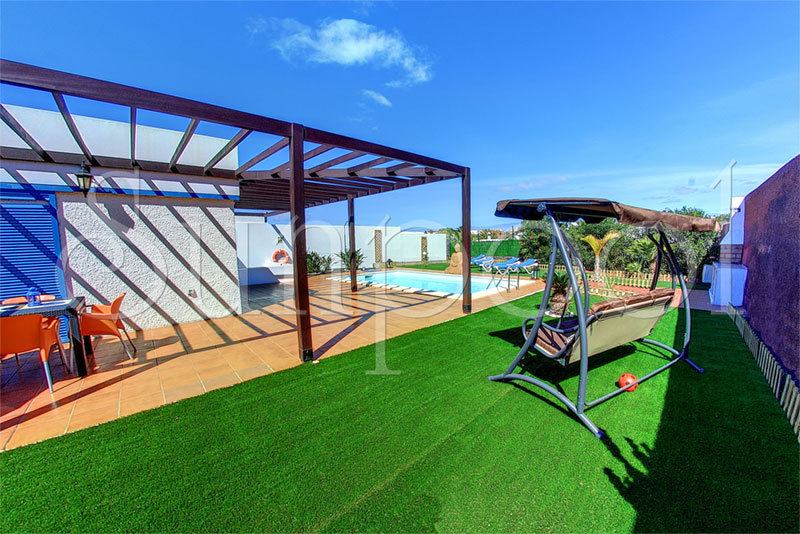 Villa Tropical - alquiler villa lanzarote piscina privada