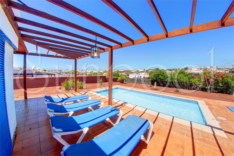 Villa Cangrejita - alquiler villa lanzarote piscina privada