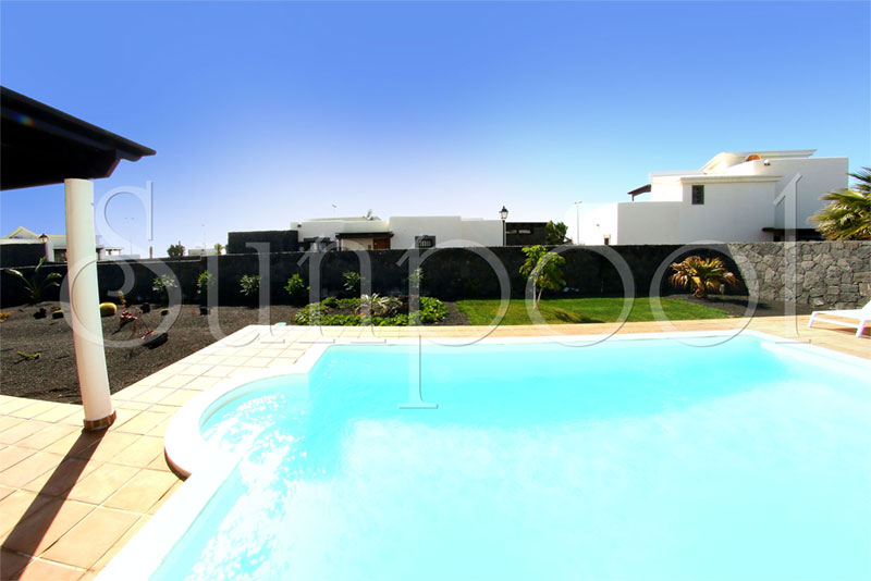 Jardín de Sotavento - alquiler villa lanzarote piscina privada