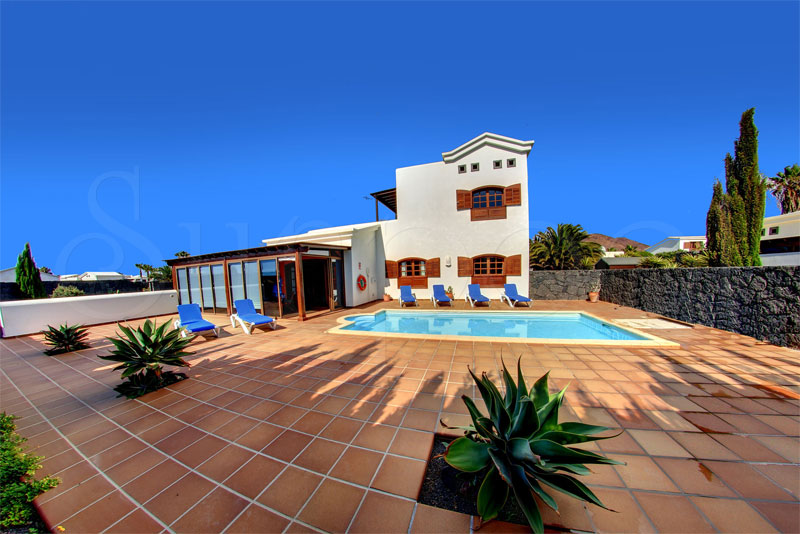 Villa Maley - alquiler de villas en lanzarote con piscina privada