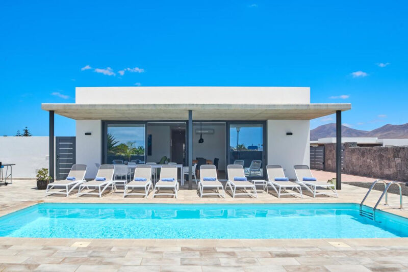 Villa Tajame 2 - villas en lanzarote piscina privada