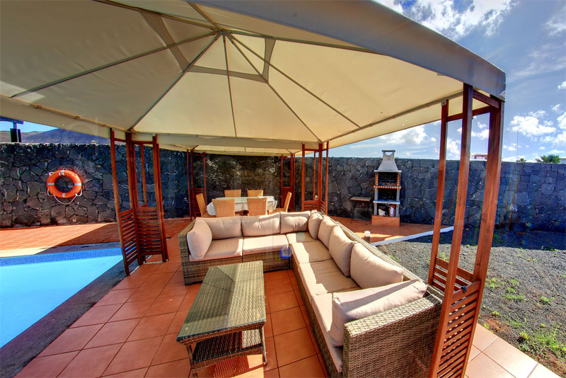 Villa Blue Sky - villas en lanzarote con piscina climatizada