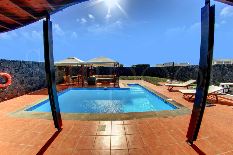 Villa Blue Sky - villa en lanzarote con piscina privada