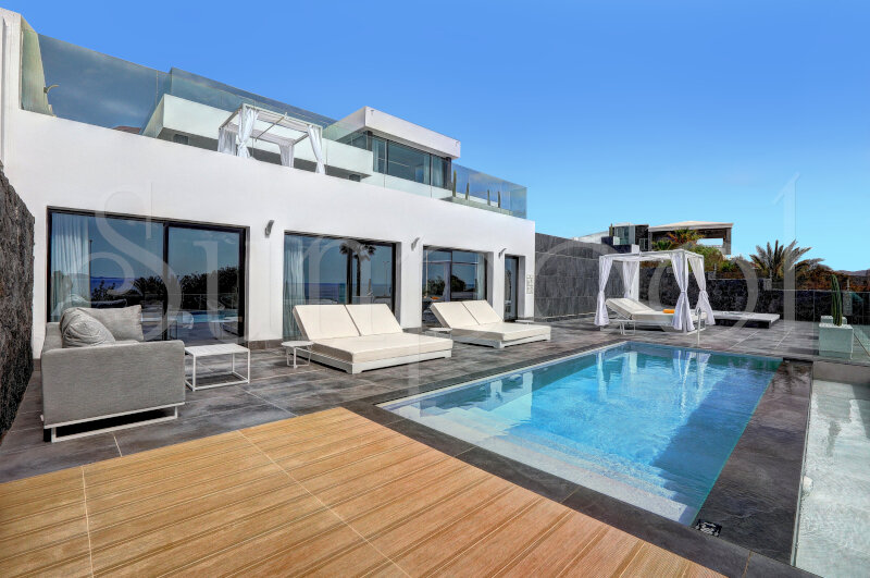 Villa Infinity - alquiler villa lanzarote piscina privada