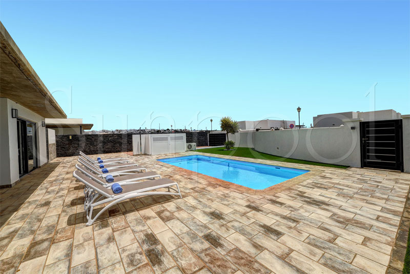 Villa Malvasía - alquiler villa lanzarote piscina privada