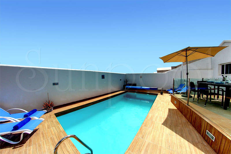 Villa La Xana - villa piscina privada lanzarote